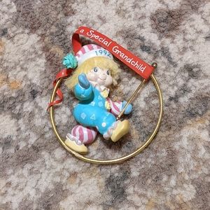 A Special Grandchild Christmas Ornament 1992